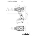 Akumulatora urbjmašīna BS 18 LTX-3 BL I, 2x5.5Ah, LiHD, METABOX; 603181660 METABO