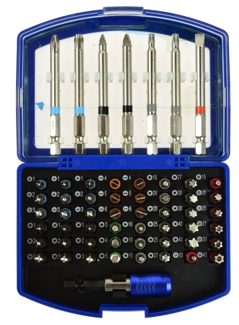 Screwdriver Bit Set 56 pcs Geko