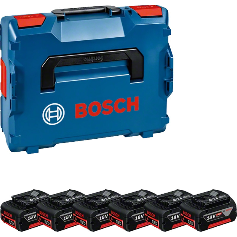 Akukomplekt, GBA 18V 6x4.0Ah 1600A02A2S BOSCH