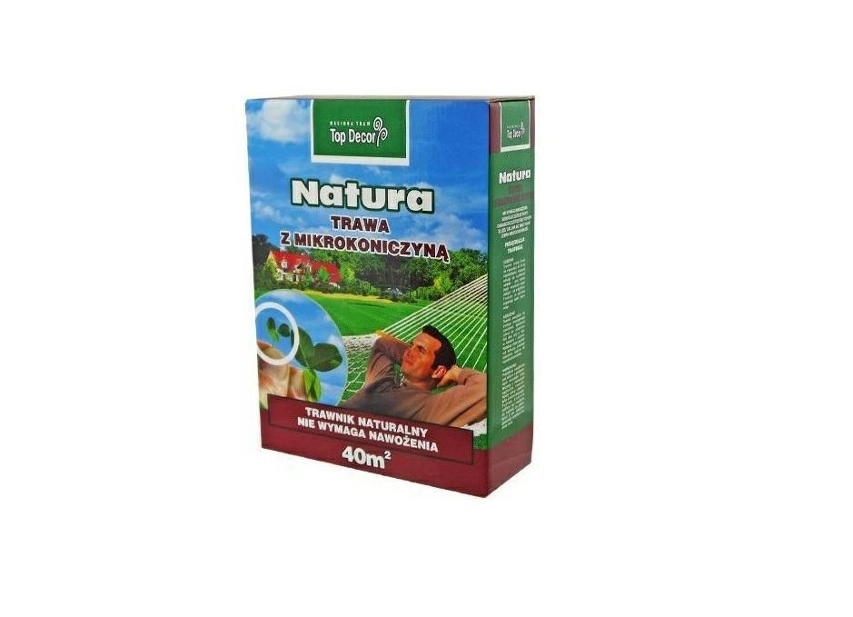 Zāliena sēklas, maisījums ar mikroāboliņu NATURA 1kg 40m2 TD9915 GREENMILL