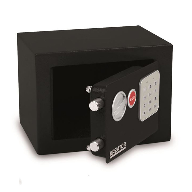 Electronic safe with key 170x230x170mm Kreator