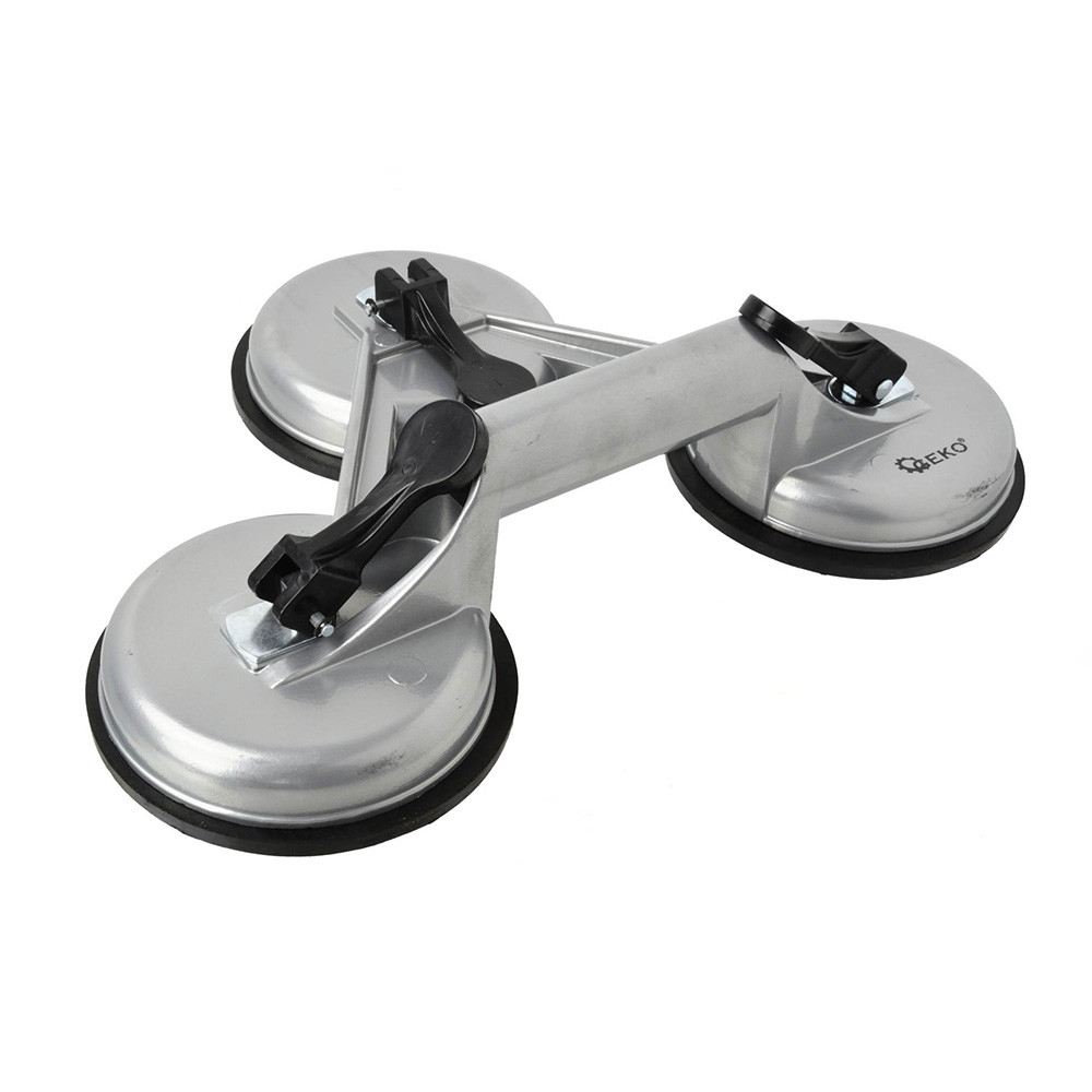 Suction cup 3x115mm Aluminium Geko