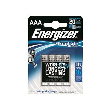 Baterijas ENERGIZER Litija AAA B4 1,5V, 7638900273267 ENERGIZER