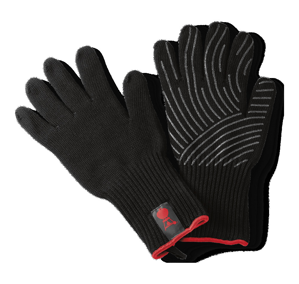 Premium Barbecue Gloves Size L/XL, black, heat resistant