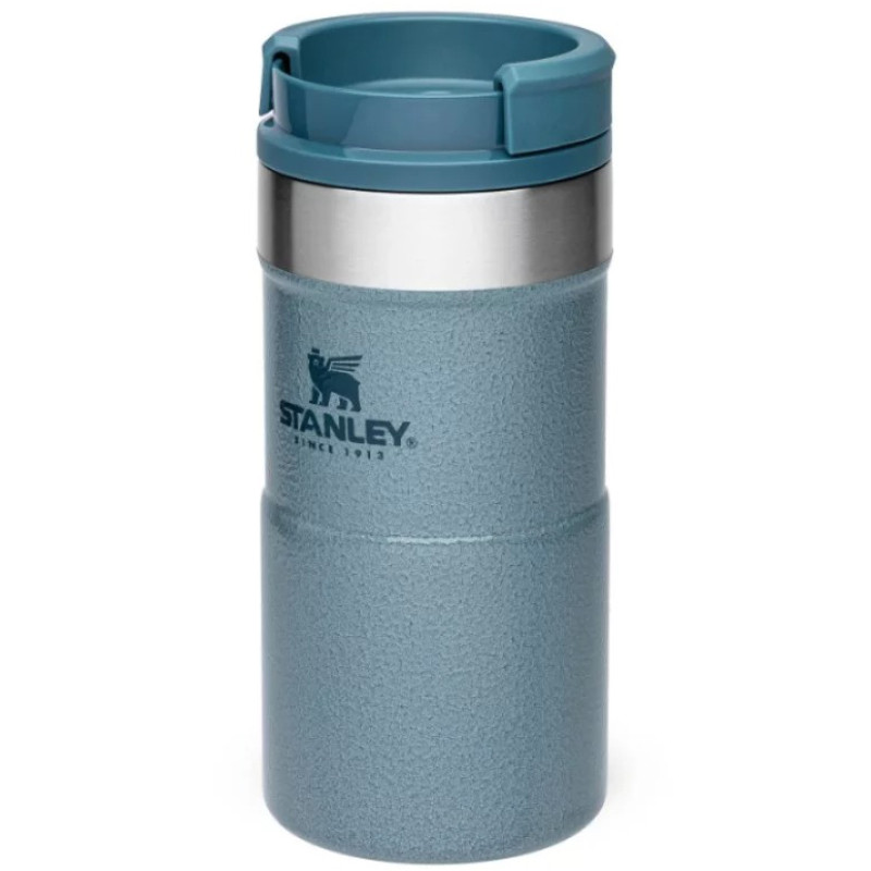 Terminis puodelis The NeverLeak Travel Mug, 0,25L, pilkai mėlynas; 2809856009 STANLEY