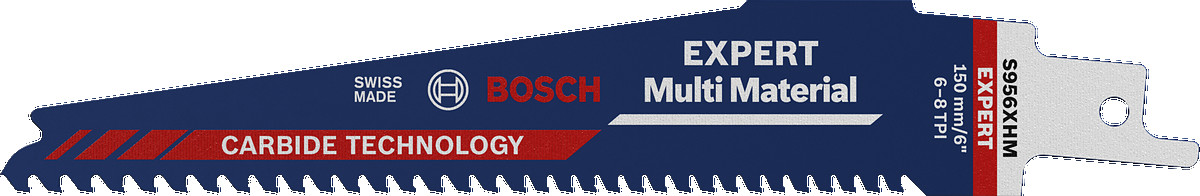 1 Zobenzāģa asmens S956XHM Multi Material, Zobenzāģiem EXPERT MULTI MATERIAL S956XHM ASMENS, 2608900389, BOSCH