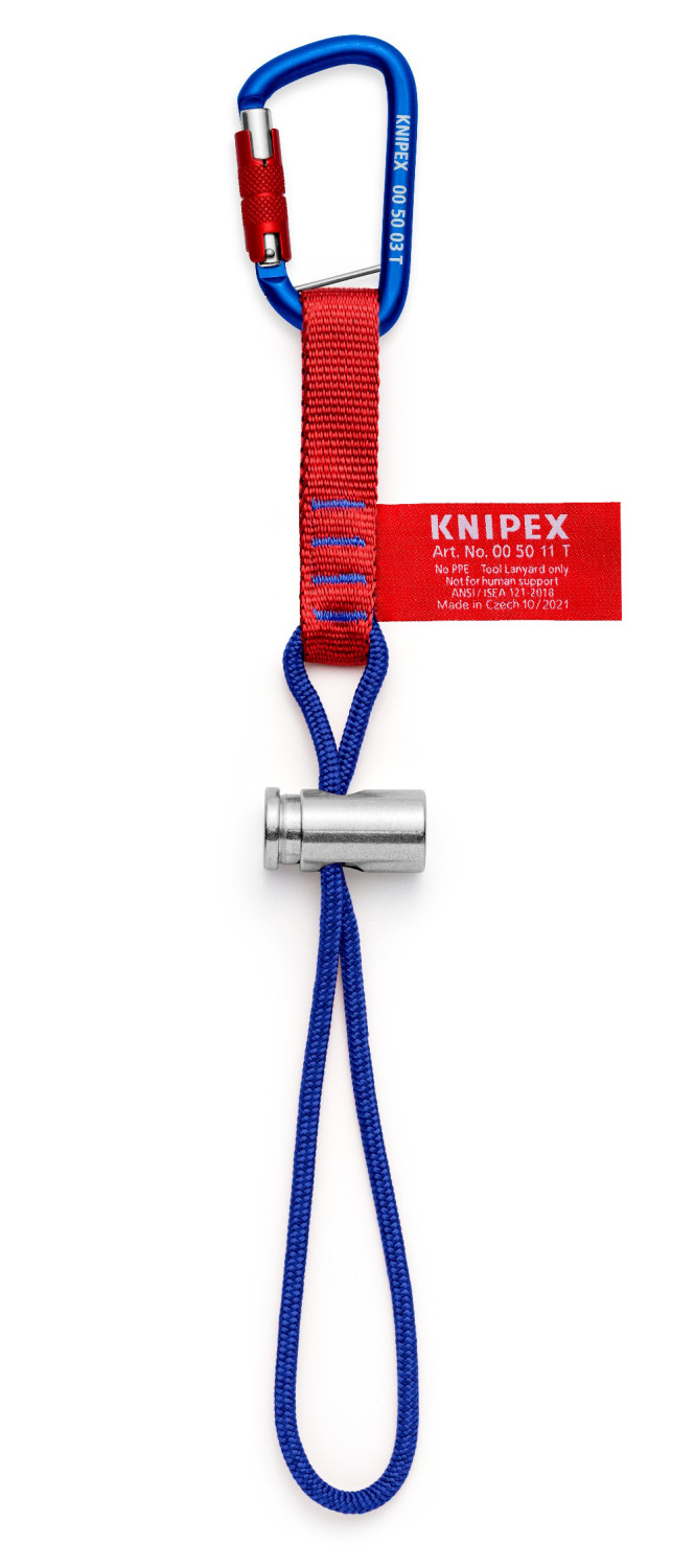 Adapter Straps with fixated carabiner 005013TBK KNIPEX