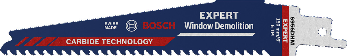 1 Zobenzāģa asmens S956DHM Window Frames, Zobenzāģiem EXPERT WINDOW DEMOLITION S956DHM ASMENS, 2608900385, BOSCH