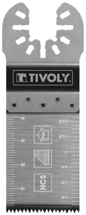 Multitööriista tera 34x40mm, HCS, puidule; XT512220004 TIVOLI