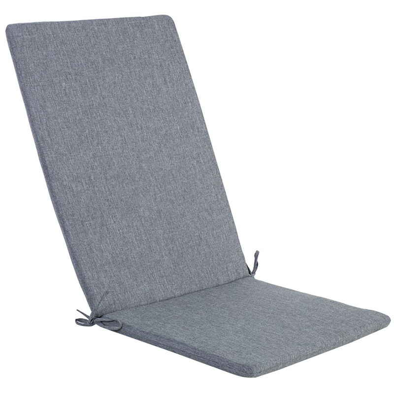 Čiužinys poilsio kėdei Simple Grey 48x115x3cm pilkas; T1120757 HOME4YOU