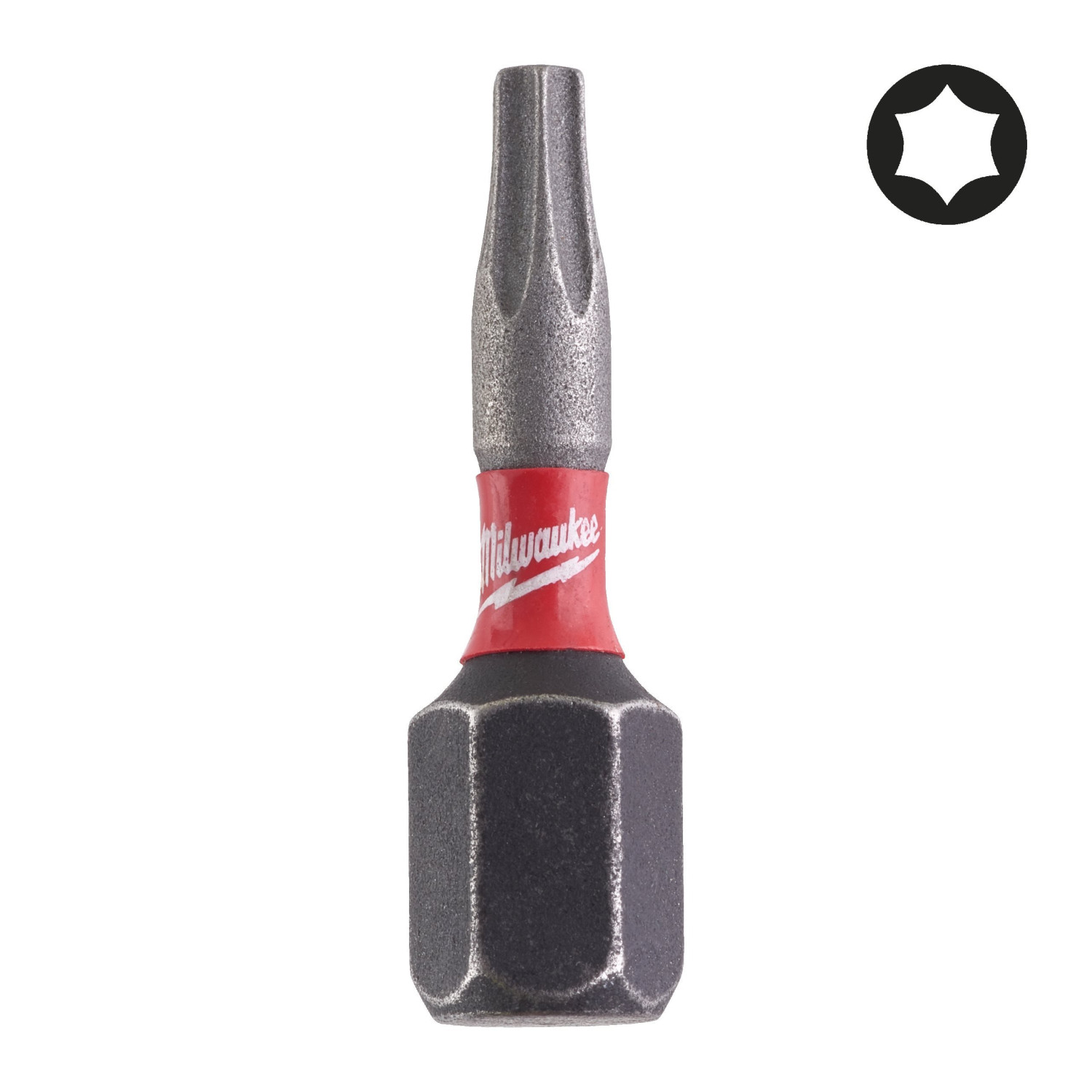 SHOCKWAVE™ IMPACT DUTY SKRŪVGRIEŽA UZGAĻI, SHOCKWAVE TX10 X 25 MM - 2 PCS, 4932430871 MILWAUKEE