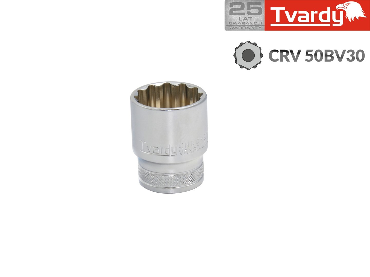 12 pt socket 1/2" - 21 mm T00143-21 Tvardy