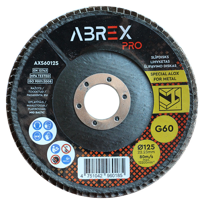 Lihvketas 125mm G60 Standard ABREX