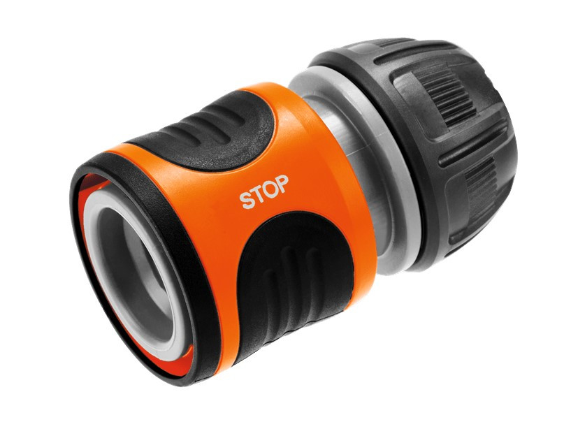 Žarnos jungtis su STOP funkcija 13mm 1/2" - 15mm 5/8" 18213-20 GARDENA