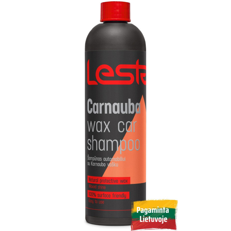 Carnauba Wax automobilių šampūnas 2in1 automobilių šampūnas, 500ml, LES-AKL-SHWAX/0.5 LESTA