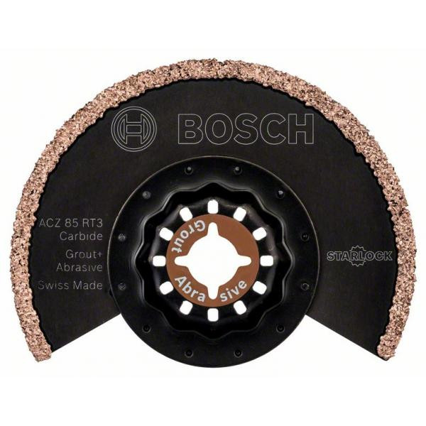 ACZ 85 RT3,Grout Abrasive 85 mm, 1 gab., SATRLOCK, CARBIDE-RIFF SEGMENT SAW BLADE ACZ 85 RT3 85 MM, 2608661642 BOSCH