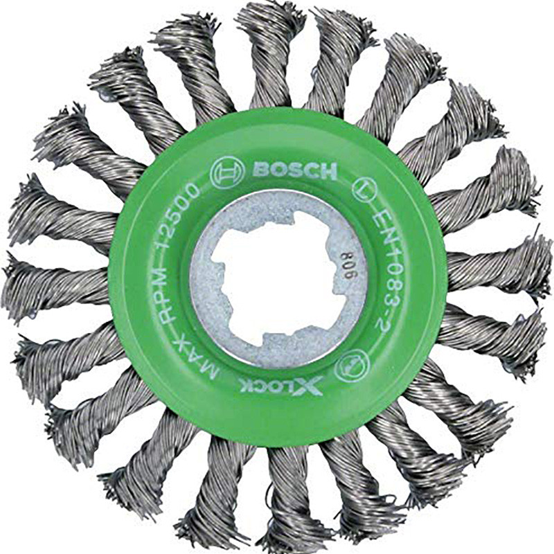 X-LOCK twisted wire disc brush 2608620733 BOSCH