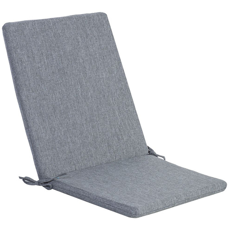 Kėdės užvalkalas SIMPLE GREY 42x90x3cm, pilkas, 100% poliesteris, audinys 757 T1130757 HOME4YOU