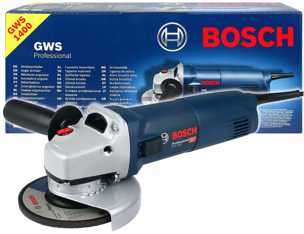 Nurklihvija GWS 1400 1400W 125mm 0601824806 BOSCH