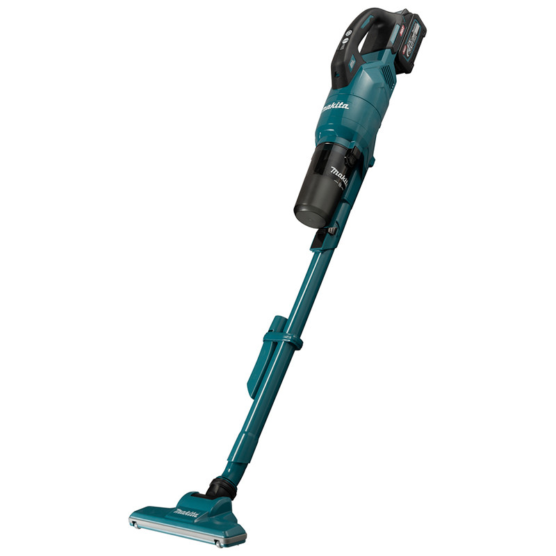 Пылесос аккумуляторный 40В, 125Вт, 2х2,5Ач, ЦИКЛОН, XGT CL003GD201 MAKITA