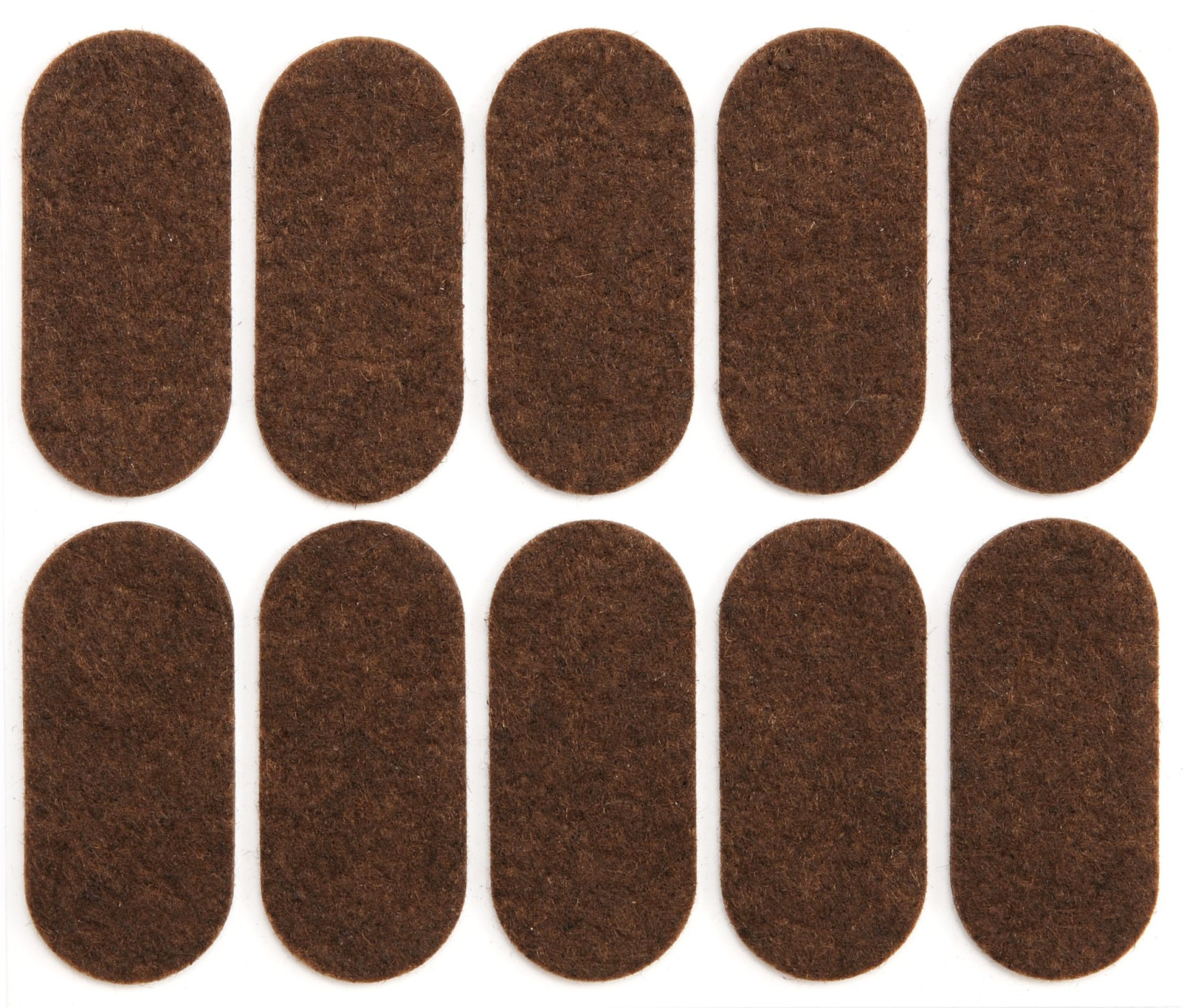 SELF-ADHESIVE FELT PADS 20x45MM 10PCS 74866 VOREL