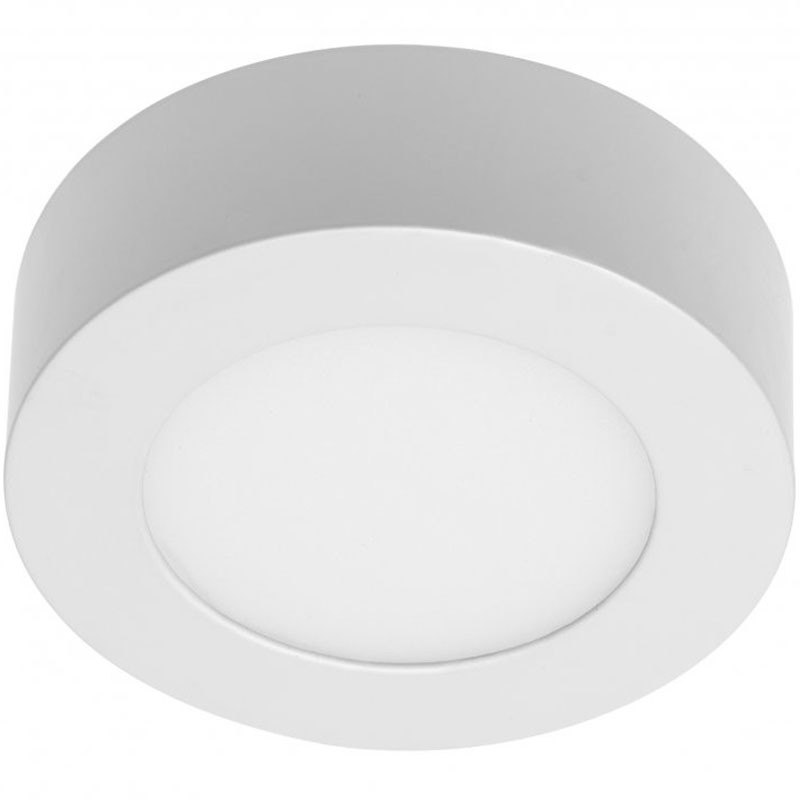 LED griestu gaismeklis ORIS PLUS, 7W, 560lm, 120°, 4000K, balts; LD-ORN07W-NBP GTV