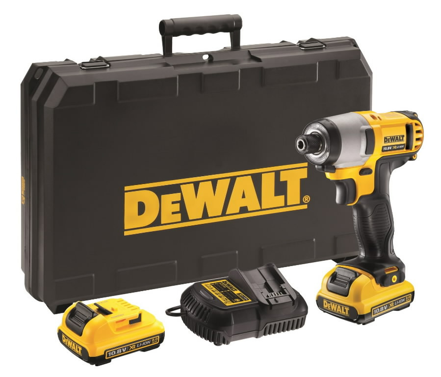 Ударная отвертка 10,8В (2x2,0Ач) DCF815D2-QW DEWALT