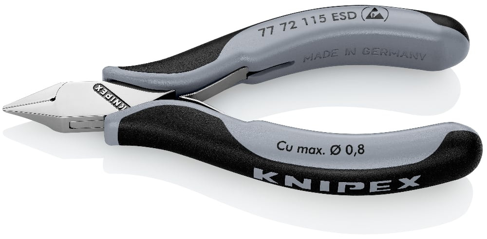 Electronics Diagonal Cutters ESD 7772115ESD KNIPEX