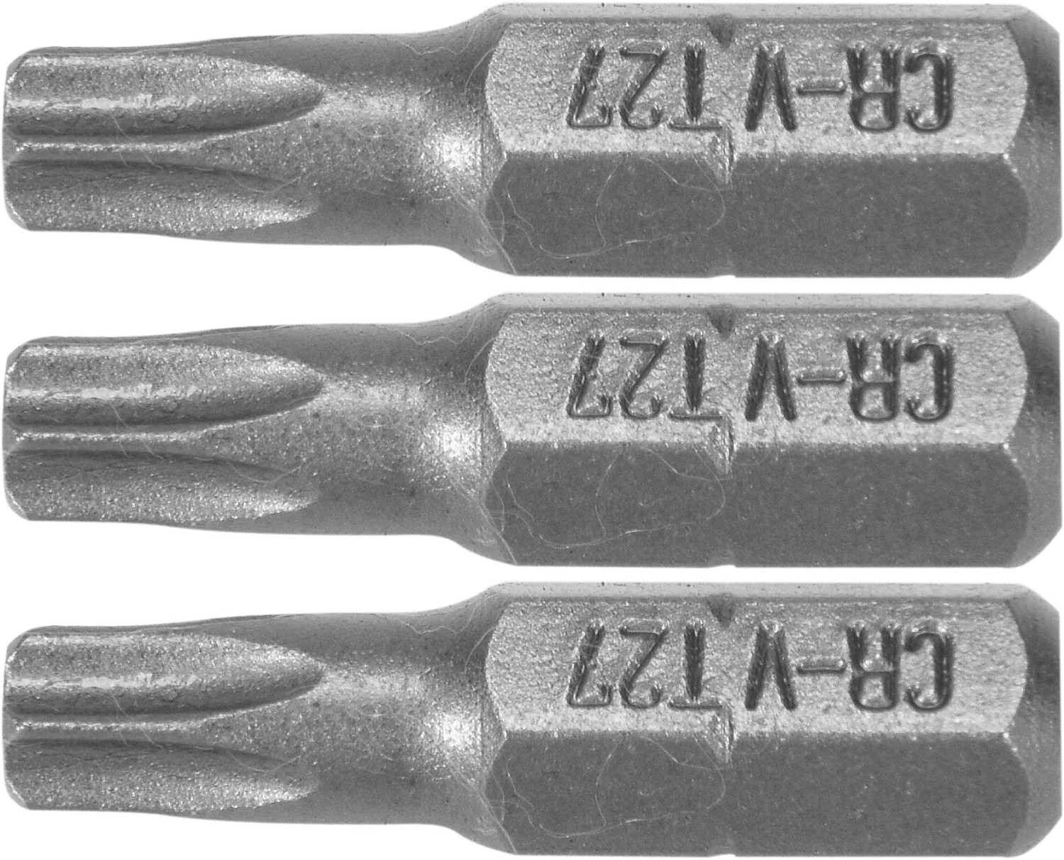 SCREWDRIVER BITS 1/4 25MM TORX T27 3 PCS 65496 STHOR