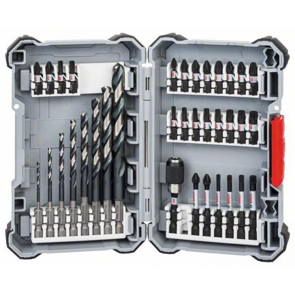 IMPACT CONTROL HSS DRILL BIT AND SCREWDRIVER BIT SET (35 PCS.), 2608577148 BOSCH