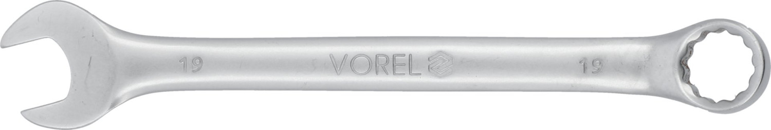 COMBINATION SPANNER CrV 19MM SATIN 51684 VOREL