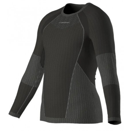 Termo krekls WOOL70 Tech Longsleeve M, izmērs: M, Carbon/Cloud, 8020647219926 LA SPORTIVA