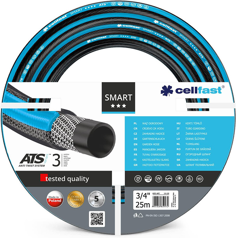 Aiavoolik SMART ATS 3/4", 25m; 13-120 CELLFAST