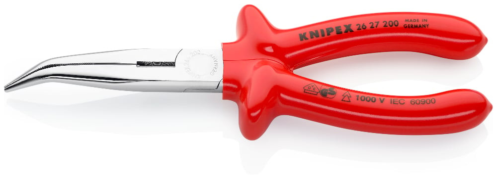 Snipe Nose Side Cutting Pliers 2627200 KNIPEX