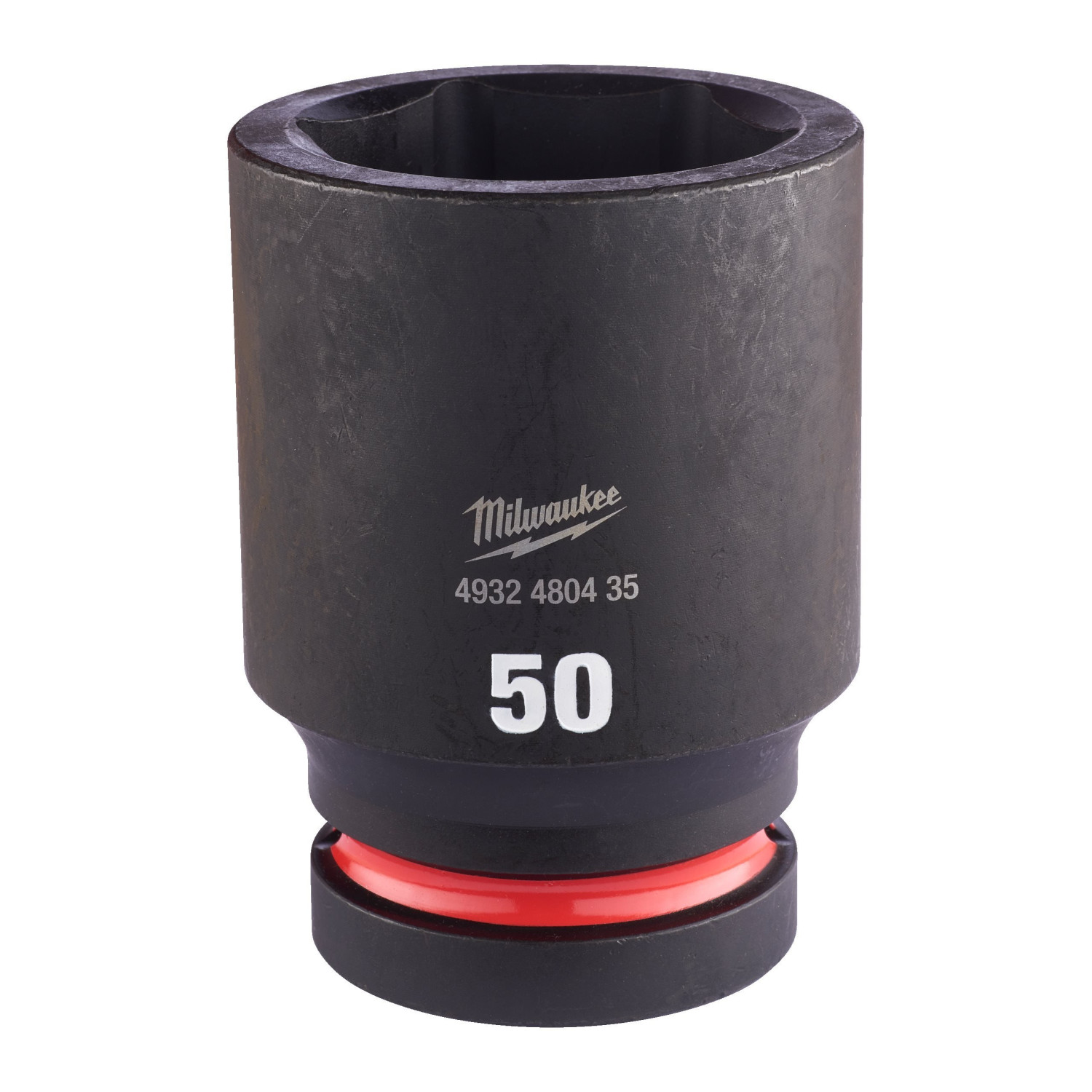 SHOCKWAVE™ IMPACT DUTY TRIECIENIZTURĪGAS UZGRIEŽŅU MUCIŅAS, 50 MM 1" IMPACT SOCKET DEEP - 1PC, 4932480435 MILWAUKEE