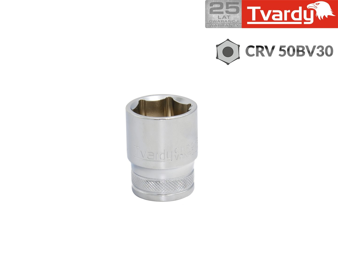 Hex socket 6 pt 1/2" - 9 mm T00142-09 Tvardy