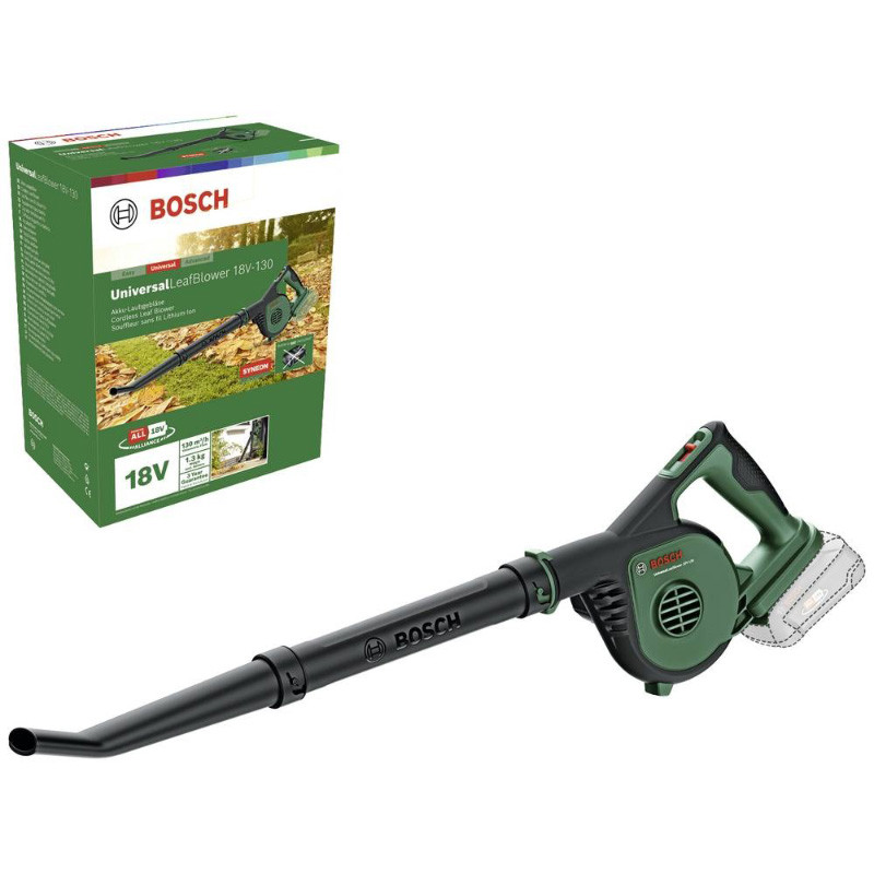 Akumuliatorinis lapų pūstuvas UniversalLeafBlower18V130 SOLO, 06008A0601 BOSCH