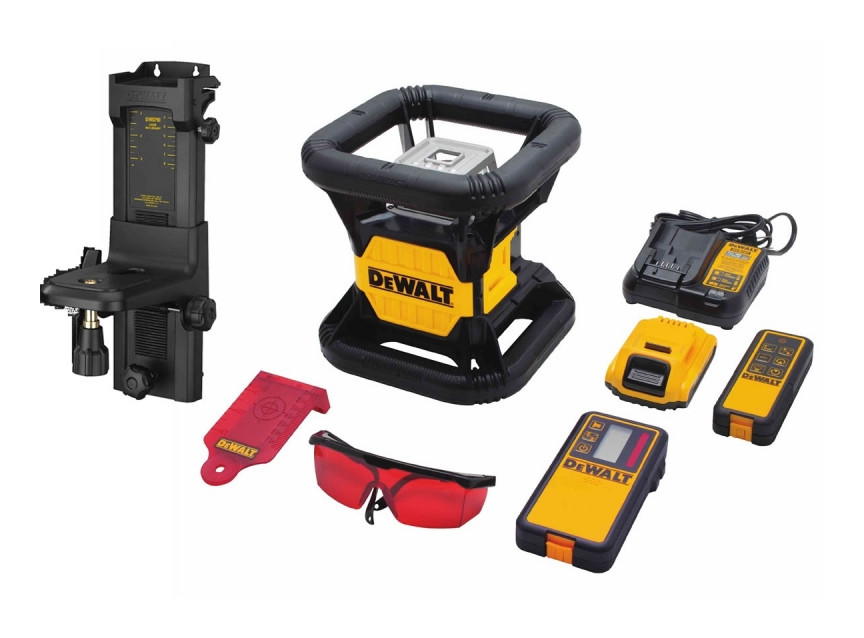 Rotējošais lāzeris 18V 18V (1x2.0Ah) sarkans DCE079D1R-QW DEWALT