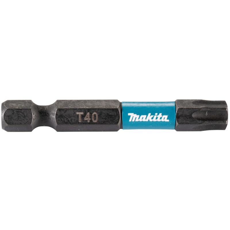 Kruvikeeraja otsikud, T40x50mm, 10 tk. IMACT BLACK E-12681 MAKITA