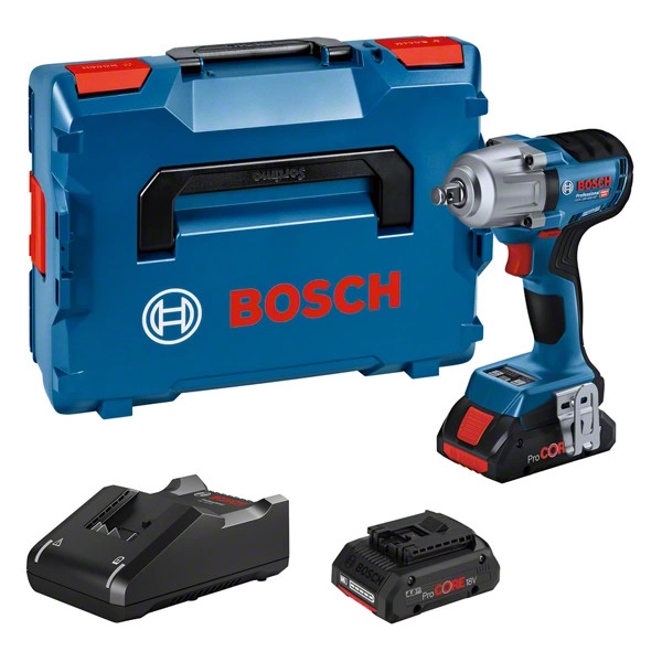 Akumutrikeeraja GDS 18V-450 HC 1/2" 18V (2x4,0Ah) 06019K4002 BOSCH