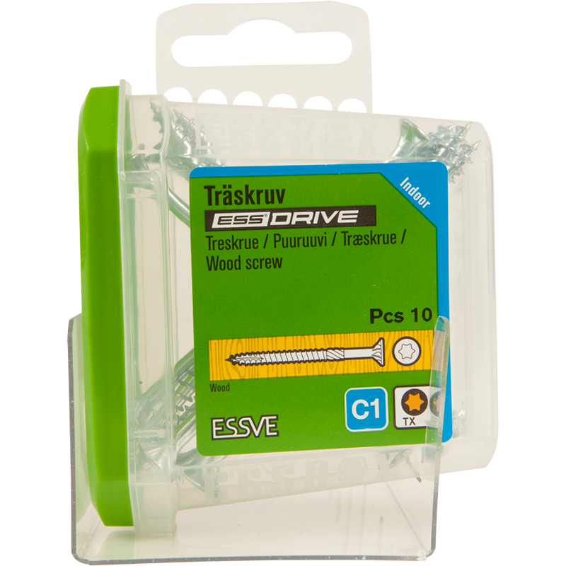 Medsraigtis ESSDRIVE 6,0x90 FZB 10vnt. 436160 ESSVE