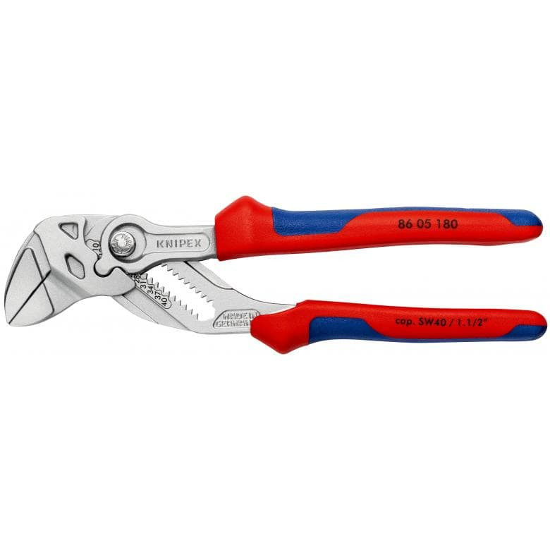 Uzgriežņu stangas ar grip rokturi 180mm 8605180 KNIPEX