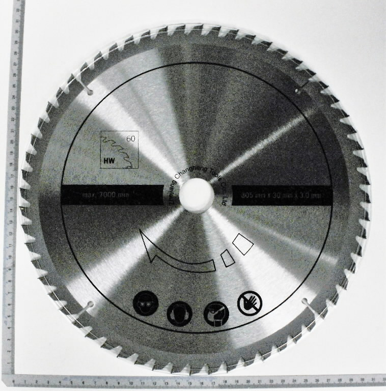 Pjūklo diskas medienai HW HM140L, Ø305x3x30x1,8mm z60, 7901200707 SCHEPPACH