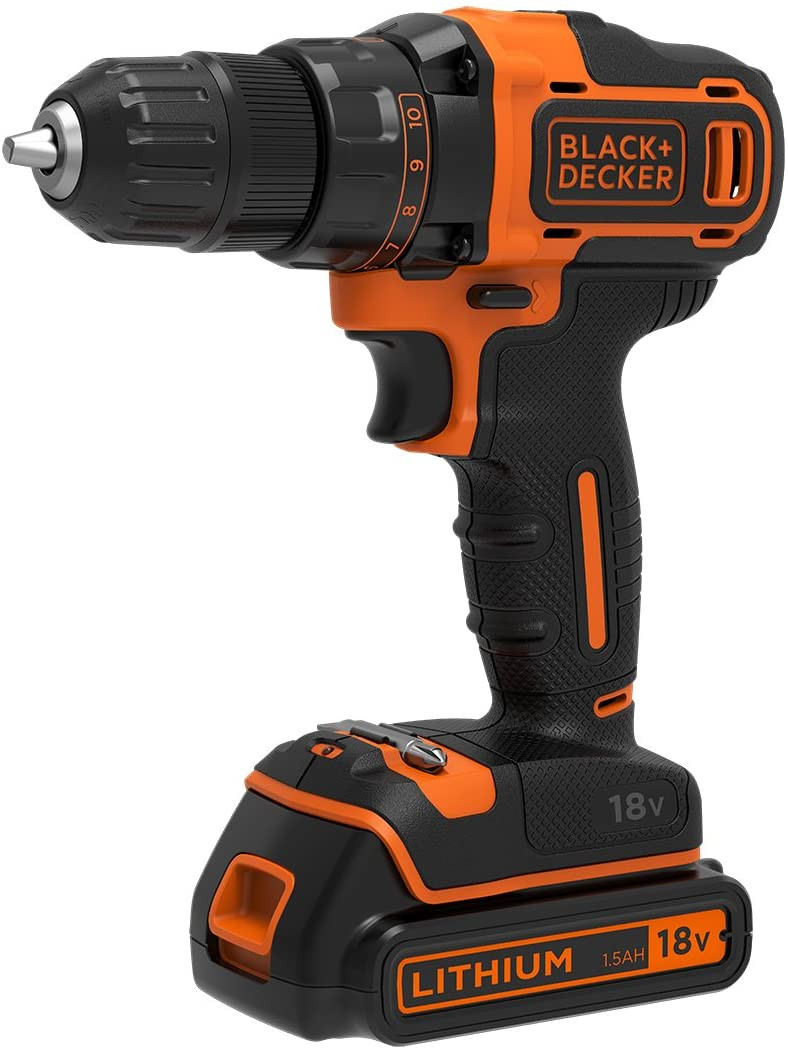 Akumulatora urbjmašīna 18V (2x1.5Ah) BDCDD186B-QW	 BLACK DECKER