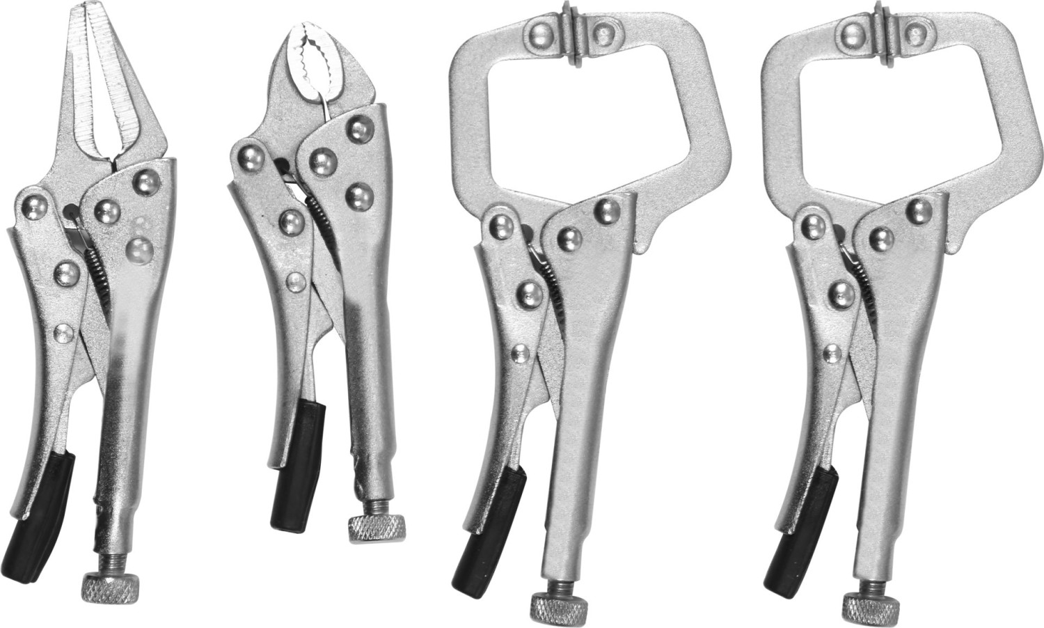 4PCS MINI LOCKING PLIERS SET 44330 VOREL