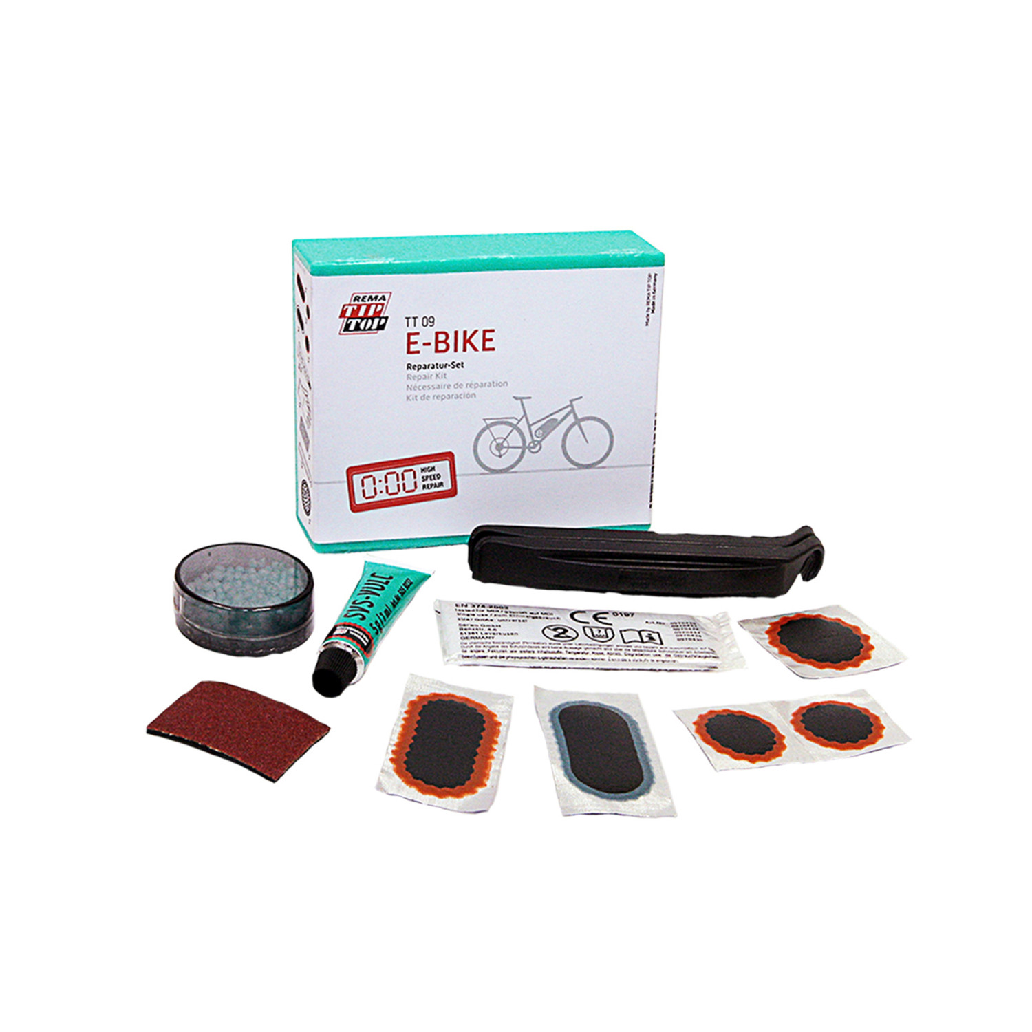 Tip Top Bicycle repair set 'TT 09', R231009, 231009 TIPTOP