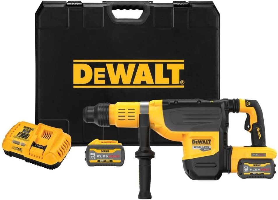 Аккумуляторный перфоратор 54В (2x9.0Ач) DCH775X2-QW DEWALT