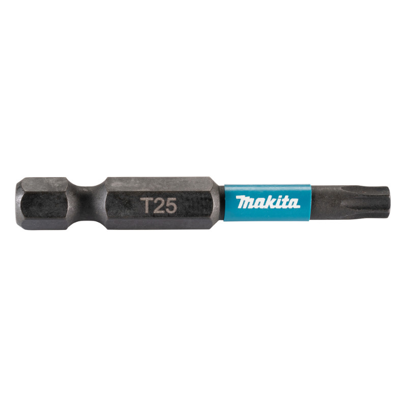 Kruvikeeraja otsikud, T25x50mm, 10 tk. IMACT BLACK, E-12435 MAKITA