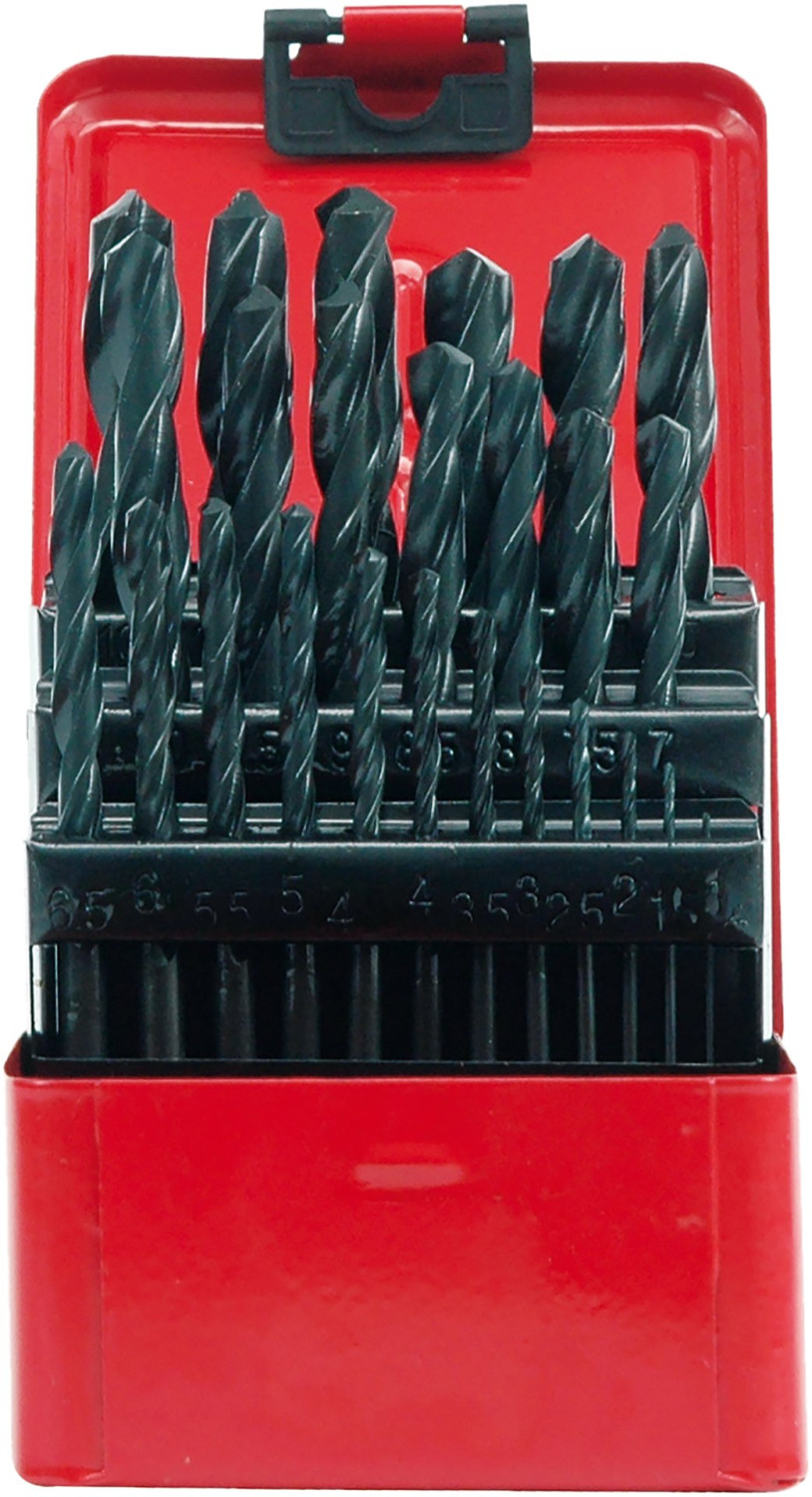 TWIST DRILL SET 1.0-13.0MM / 25PCS 22250 STHOR