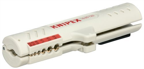 Kabelių nuėmimo įrankis 0,2–4 mm², Ø 4,5–10 mm 1665125SB KNIPEX